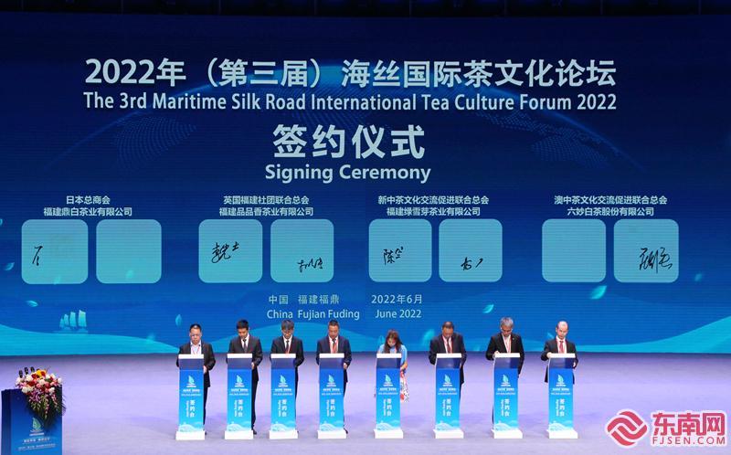 2022年第三届海丝国际茶文化论坛在福鼎开幕