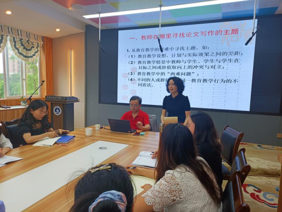 双流区协和实验小学刘旭专家工作室举行2022春学期第五次活动