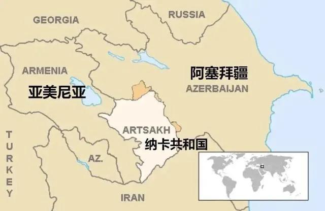 亚美尼亚属于哪个洲(世界地图变迁史—亚洲亚美尼亚)