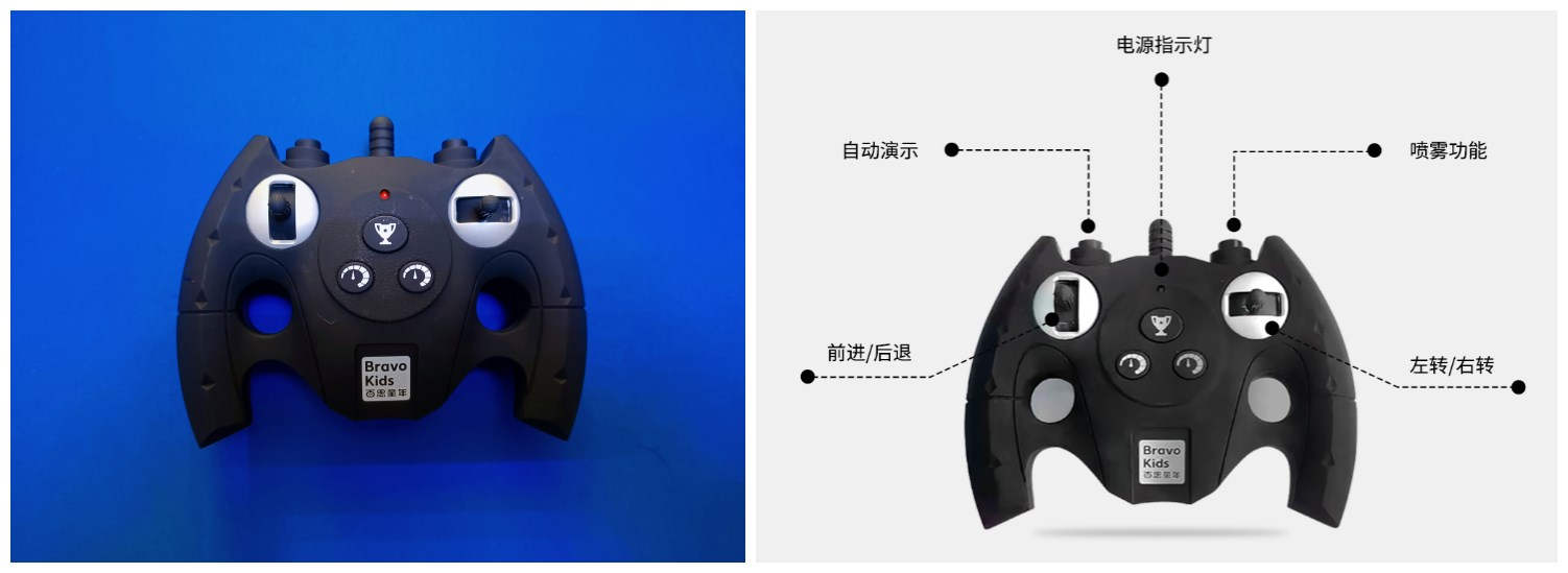 会“喷火”的玩具超跑，百思童年闪电喷雾遥控车