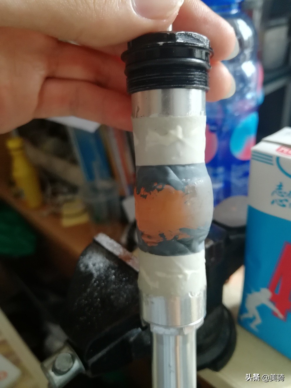 车友分享 26寸软尾TANK HONE山地车改装