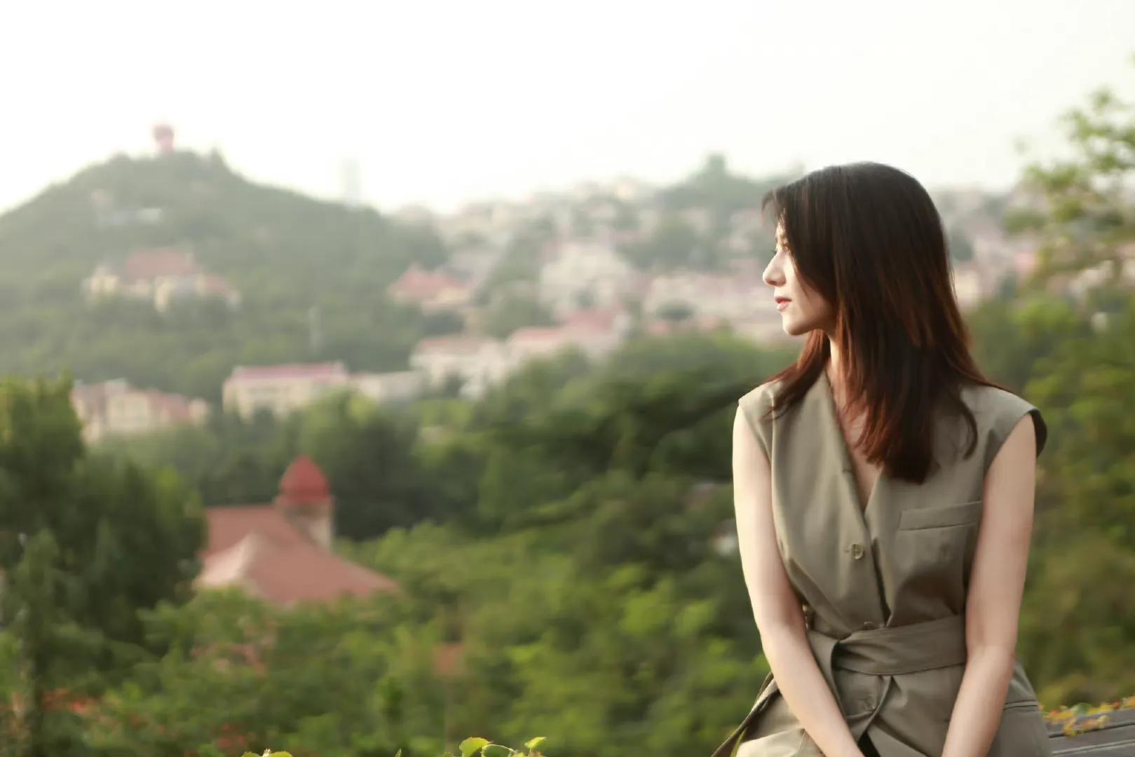 高圆圆近期穿搭