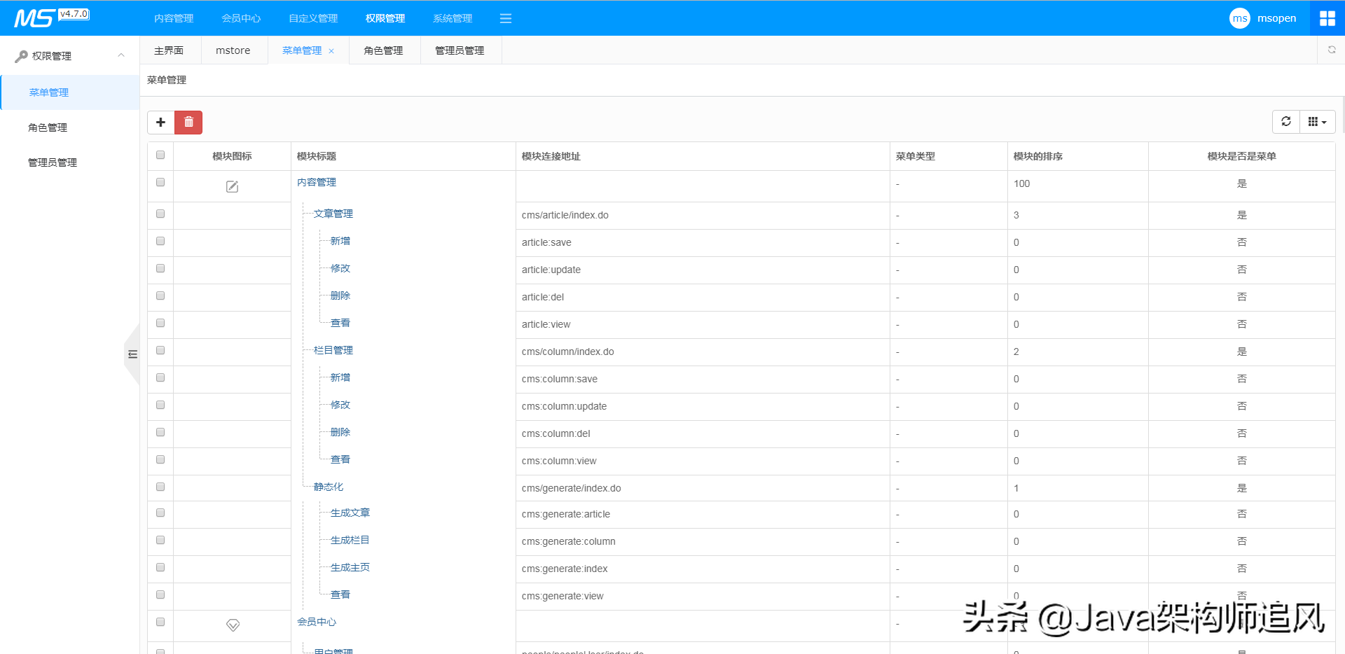 基于SpringBoot 的MCMS系统，完全开源，直接商用太爽了