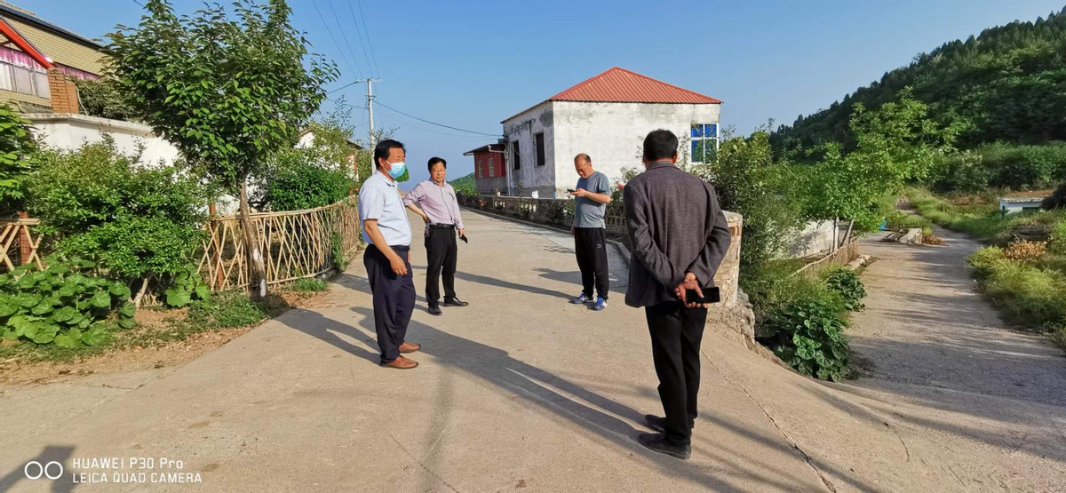 仓房镇“文明宜居红旗”专班督导下寺管理区工作简报
