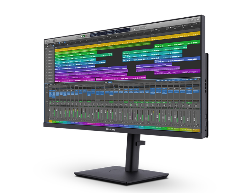 搭载4G独显 海兰神韵W30超宽带鱼屏一体机快人一步