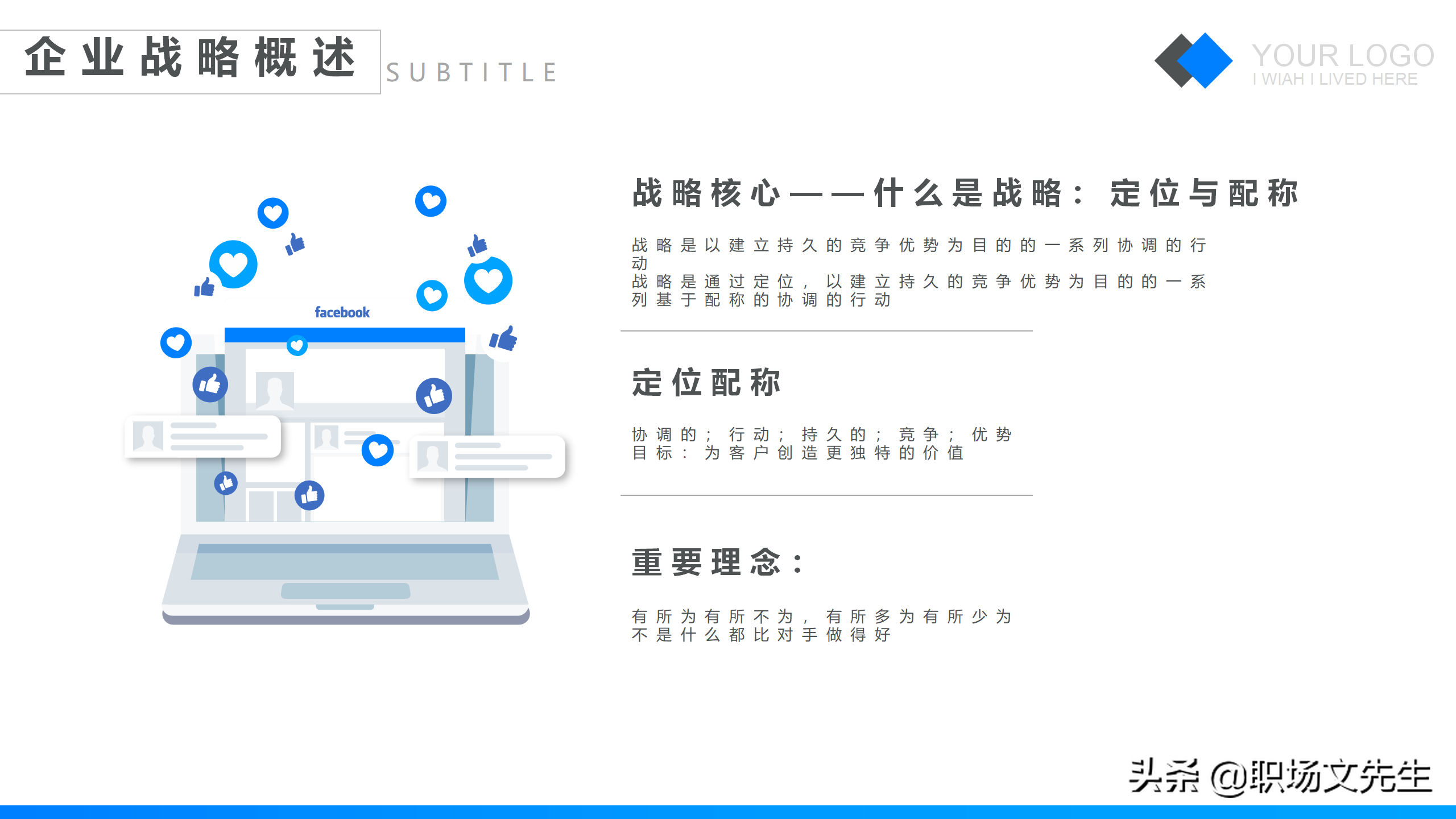 特劳拉战略培训课件，42页企业战略管理培训，公司三增长层面战略