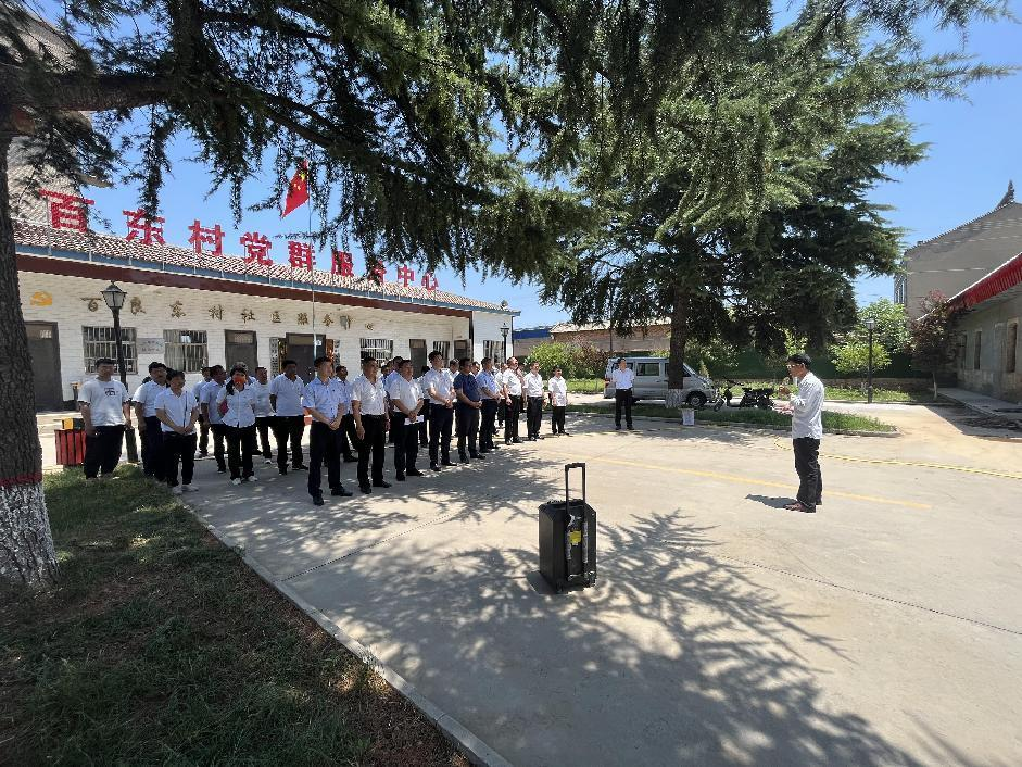 合阳县百良镇:丰富主题党日活动 激发基层组织活力