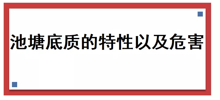 全面解析水產(chǎn)養(yǎng)殖池塘里的底質(zhì)幾大痛點問題，就在這里