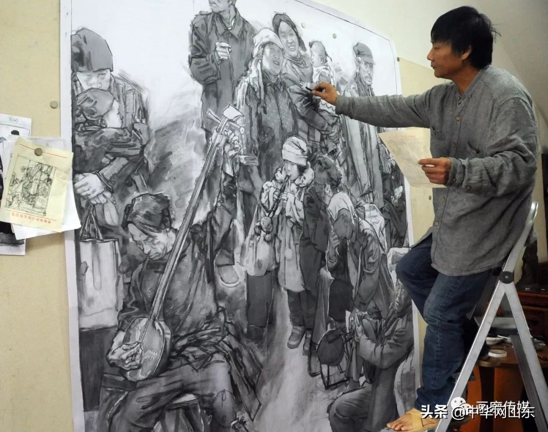 忘却不了的乡音——著名画家于新生中国画《乡音》创作谈