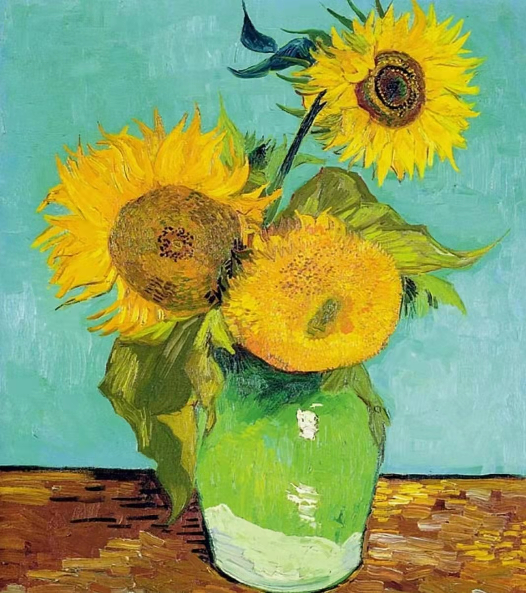 梵高的向日葵-梵高的向日葵图片 - 情书号