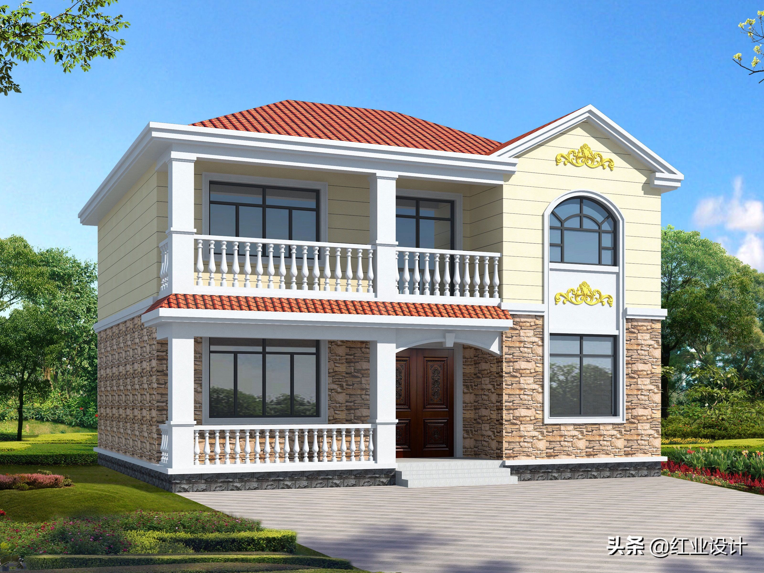 农村风水好的房子图片(农村宅地小自建养老房) - 赤虎壹号