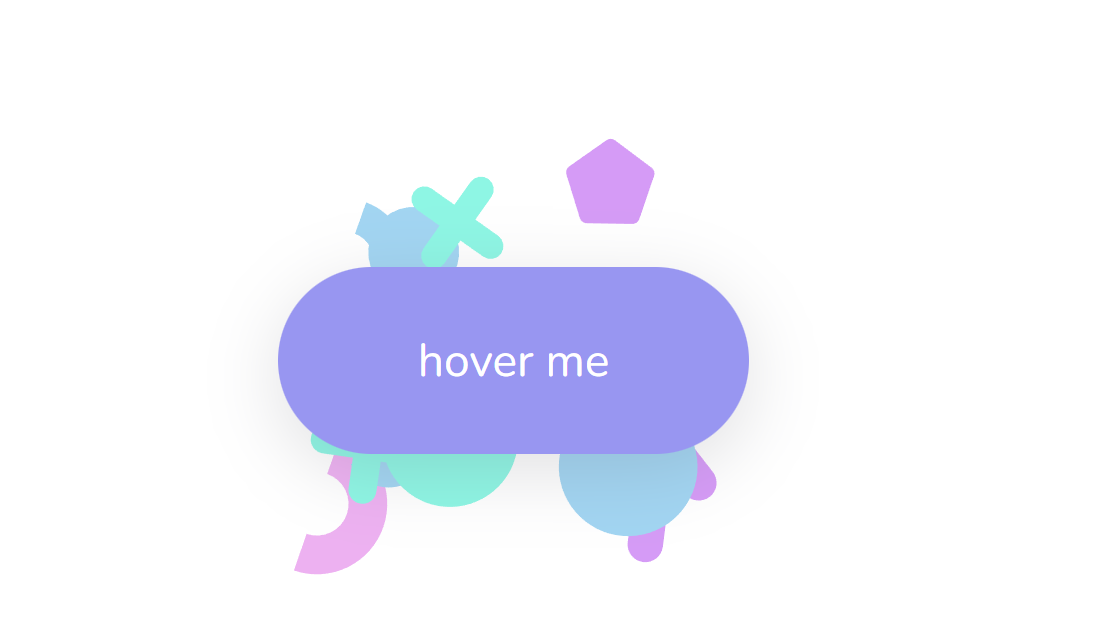 js+css实现的按钮悬停动画特效html前端源码，随机元素弹出效果