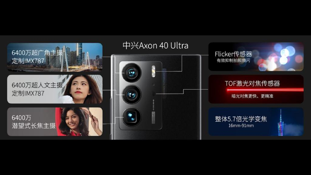 中兴axon 40 ultra正式发布:第三代屏下摄像技术有什么亮点?