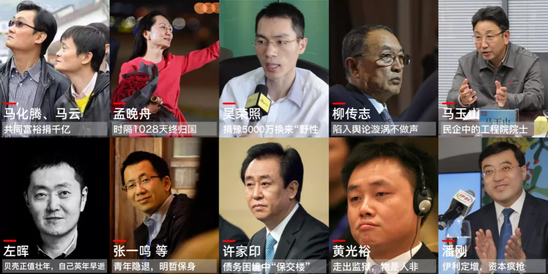 马云等十位商界领袖入选一见财经年度影响力人物榜单