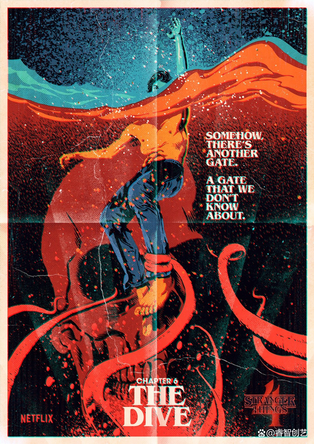 巴西设计师Butcher Billy操刀《怪奇物语4》创意视觉海报