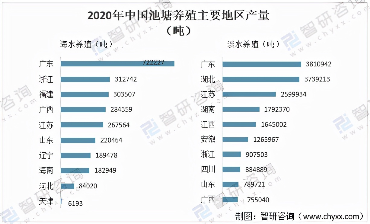 2020年中国池塘养殖行业现状分析：养殖面积及产量双增长「图」