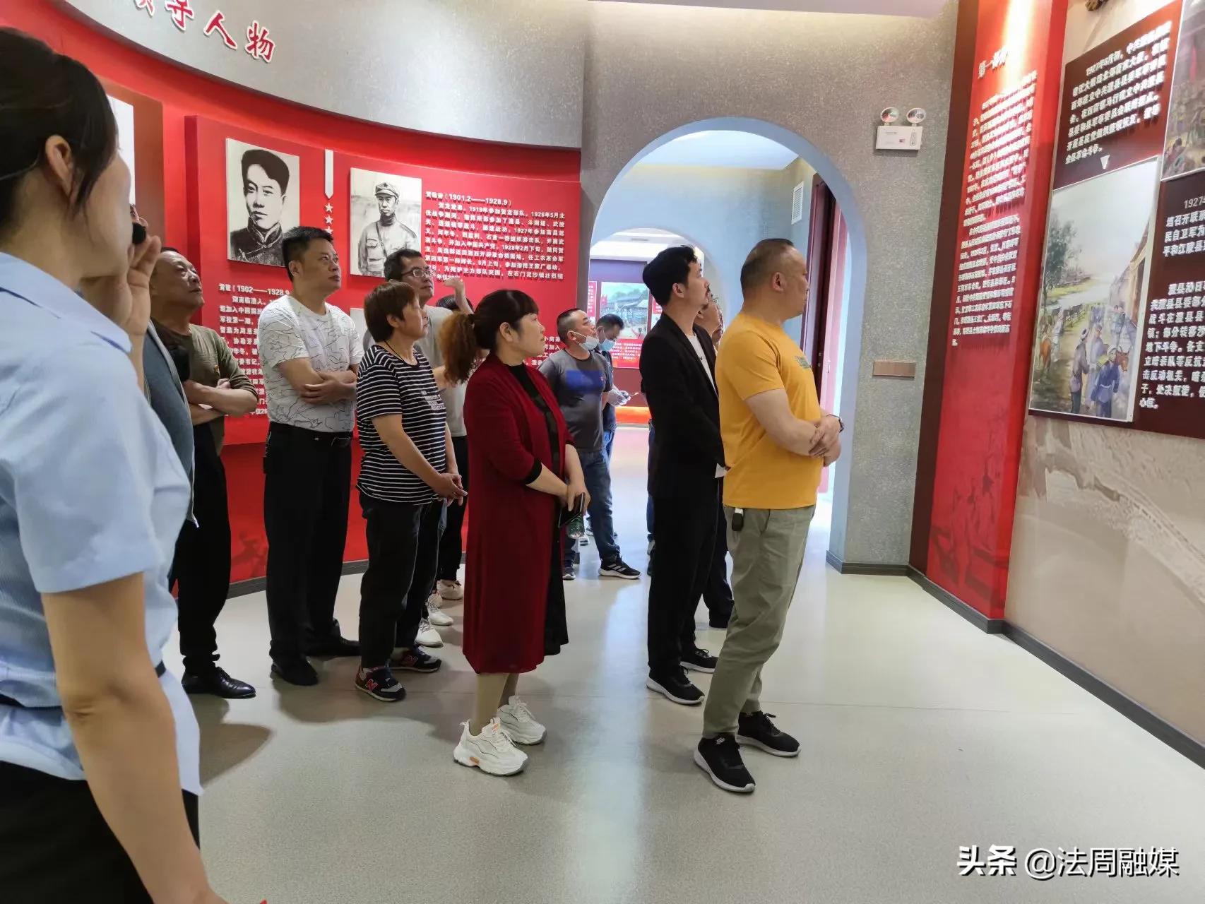 澧县火连坡镇卫生院党支部开展红色教育现场研学活动