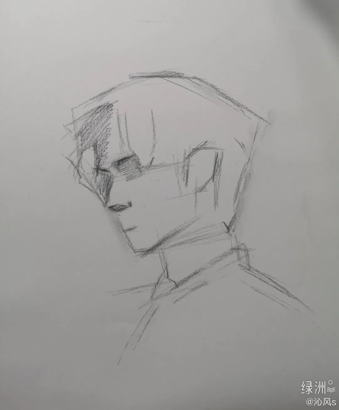 画皮画骨难画魂，她用木炭把明星画活了，王一博鞠婧祎眼神看醉了