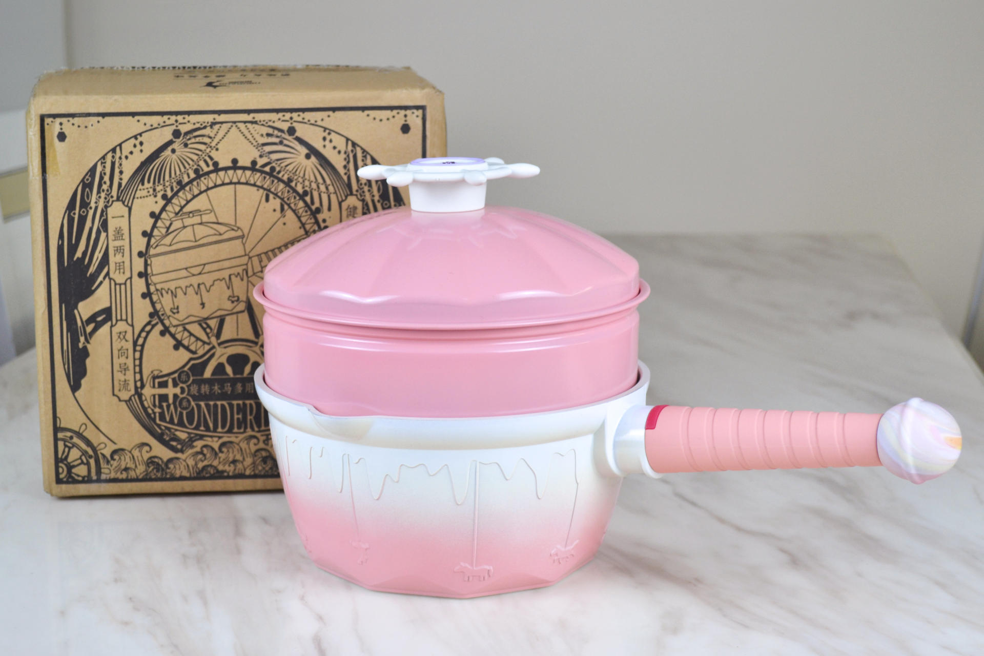 小当家厨房里的童话 帝伯朗旋转木马多用锅