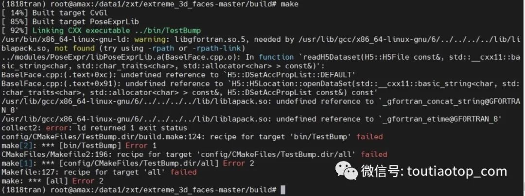 解决全网github项目各种错误运行环境问题