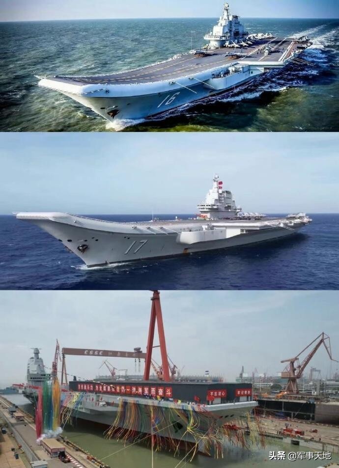 中国海军第三艘航母下水，拥三航母战斗群，对台海局势有重要影响