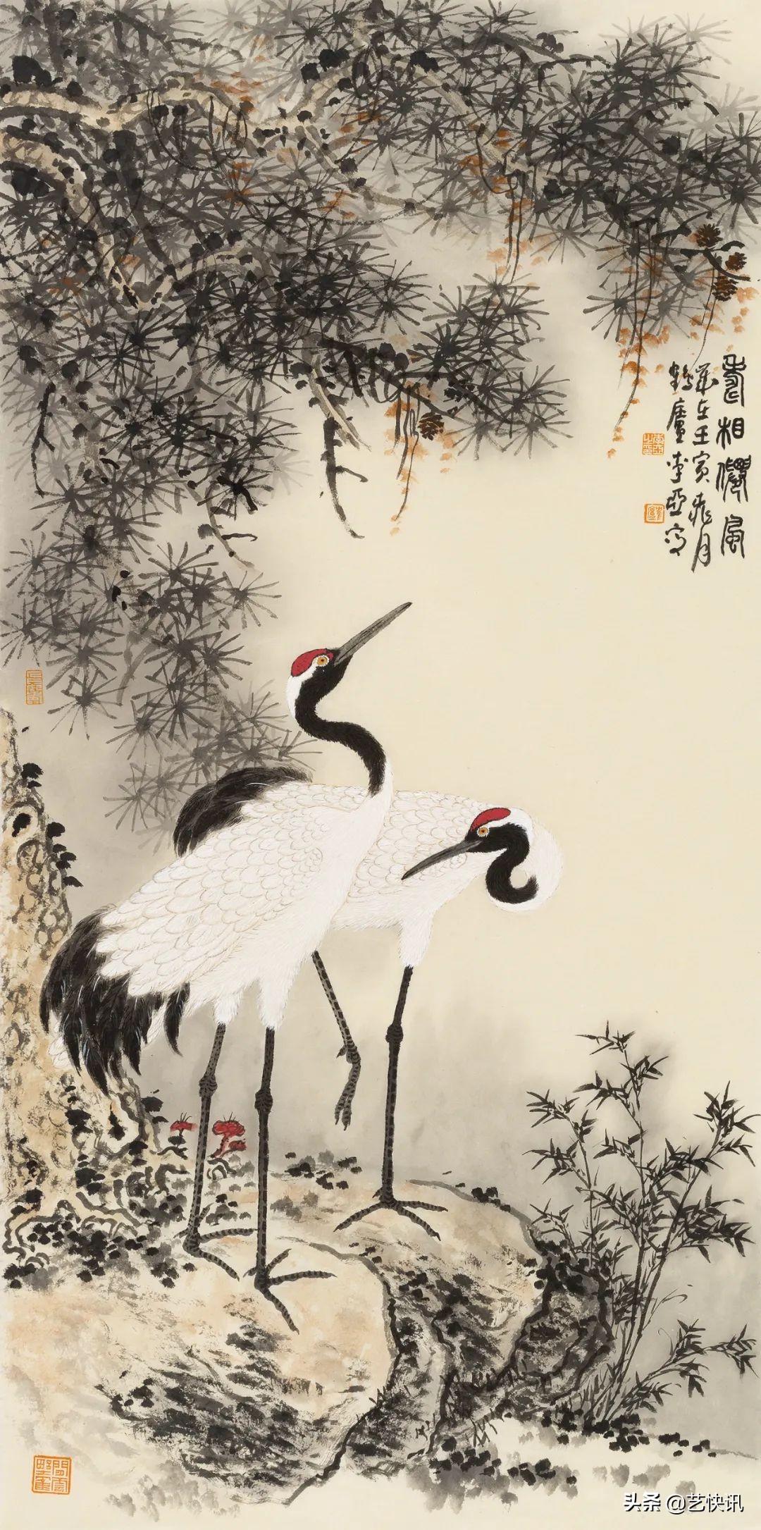 当代画鹤名家 | 李亚