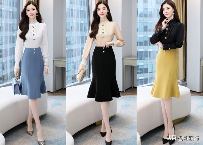 鱼尾裙搭配什么衣服好看(时尚潮流的鱼尾裙搭配)