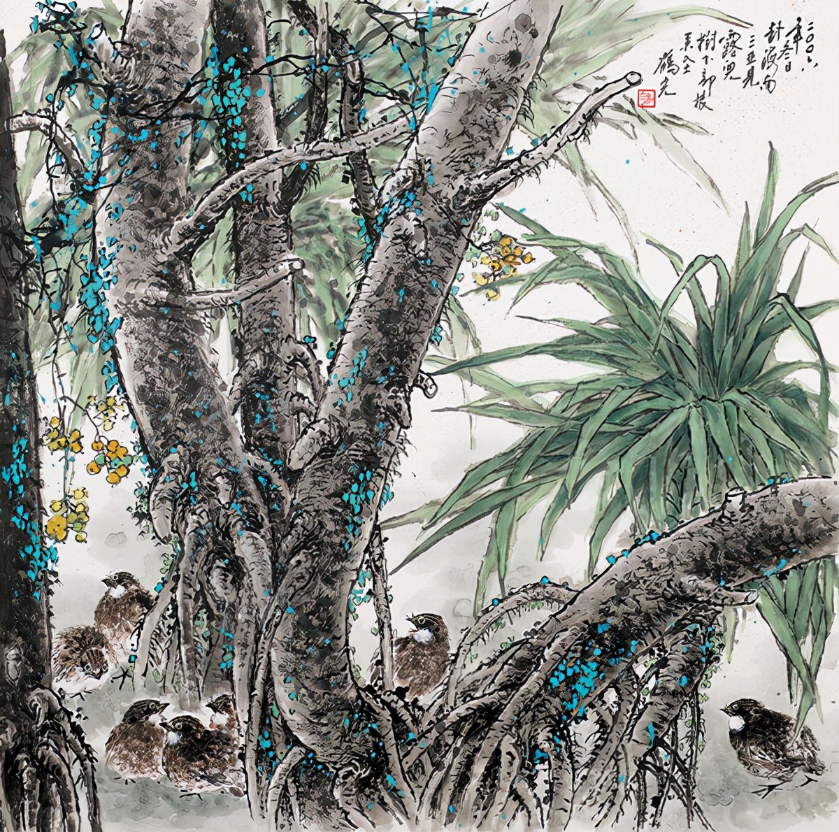 画家应鹤光作品欣赏