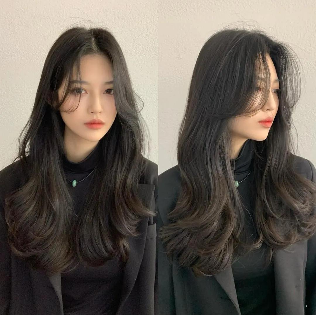 自然黑色头发图片(爱上暗色系发色) - 赤虎壹号