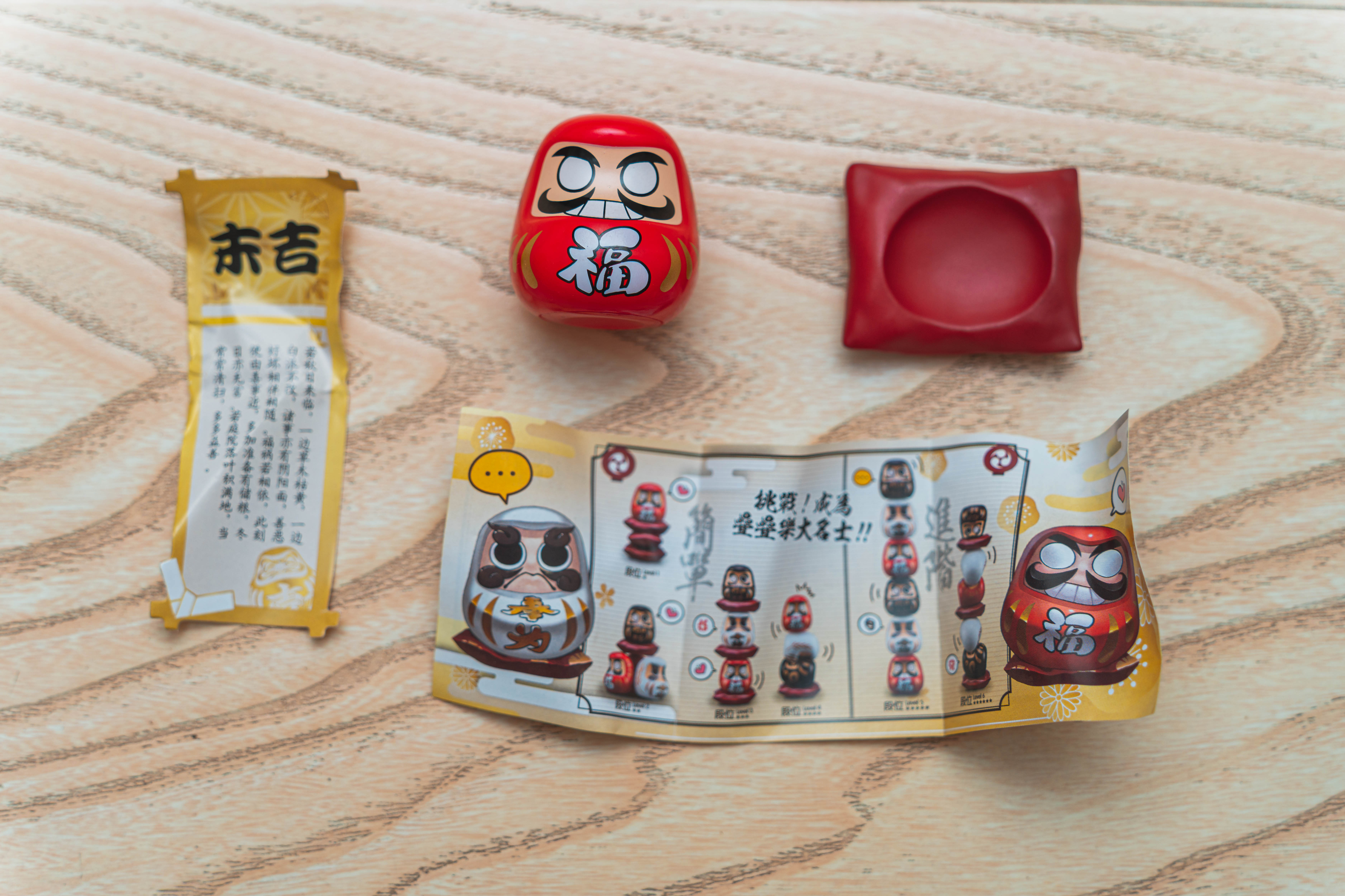 奥迪双钻 我的伙伴——4 元一个的达摩盲盒还有点意思