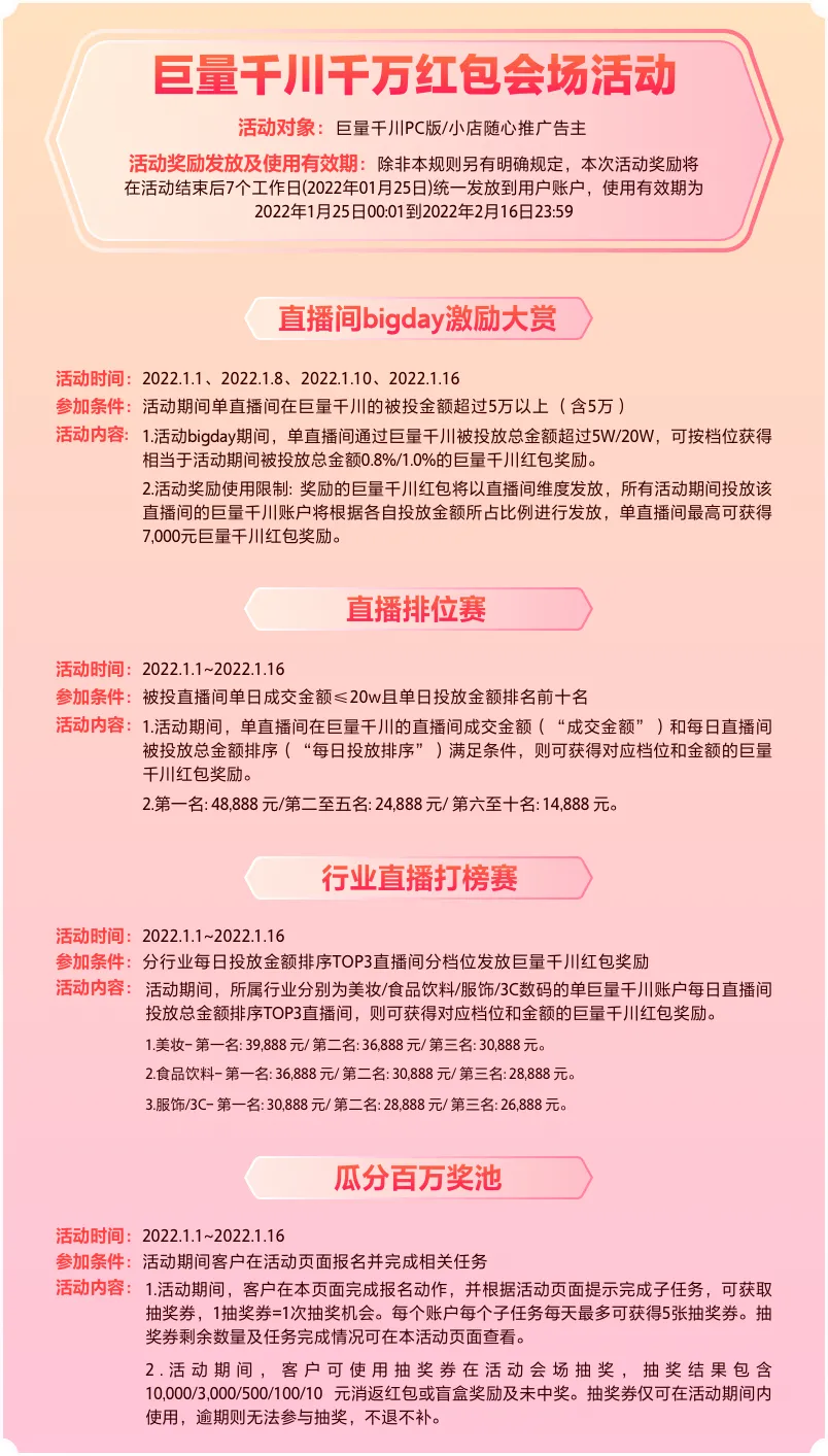「干货速递」2022,巨量千川年货节,最全流量攻略来啦