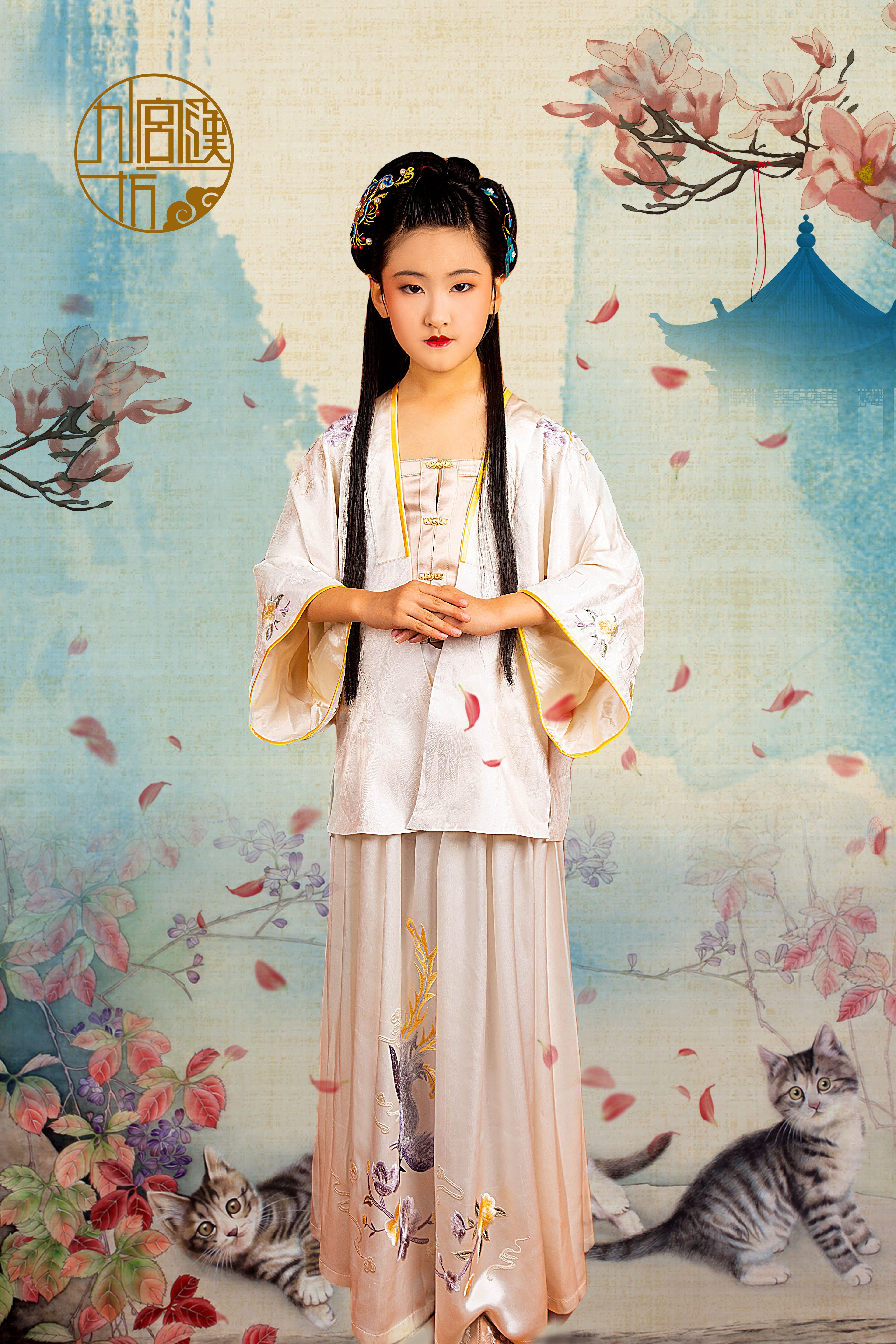 黄姚婉尔 | 2022中国童模榜中榜时尚盛典-九宫汉坊汉服推广官