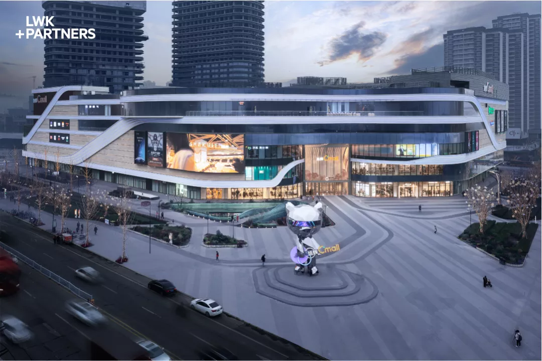 成都旭辉Cmall,跳动的“音符”,舞动的“旋律”| LWK + PARTNERS
