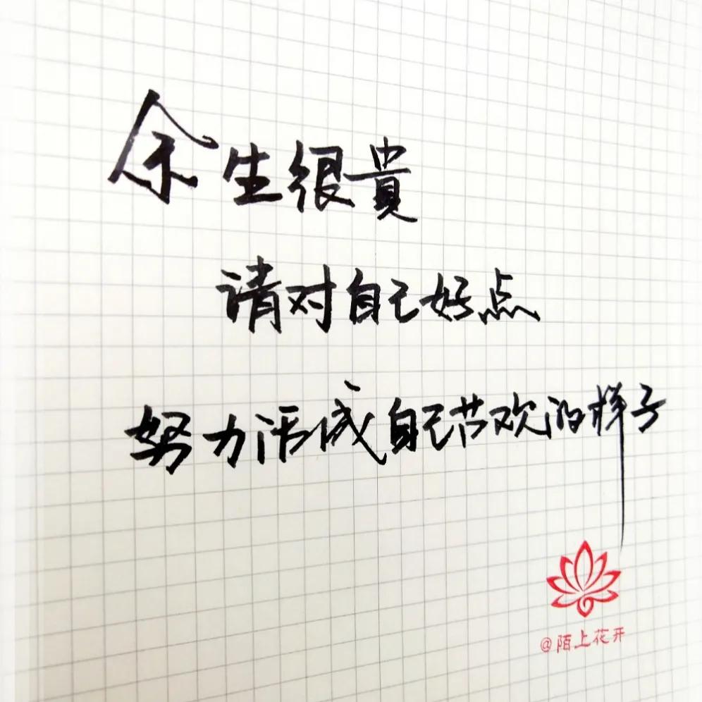 生活不易，处处艰辛，唯有坚持才能迎来曙光。