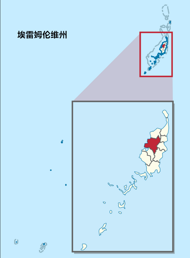 帕劳共和国,帕劳共和国面积与人口