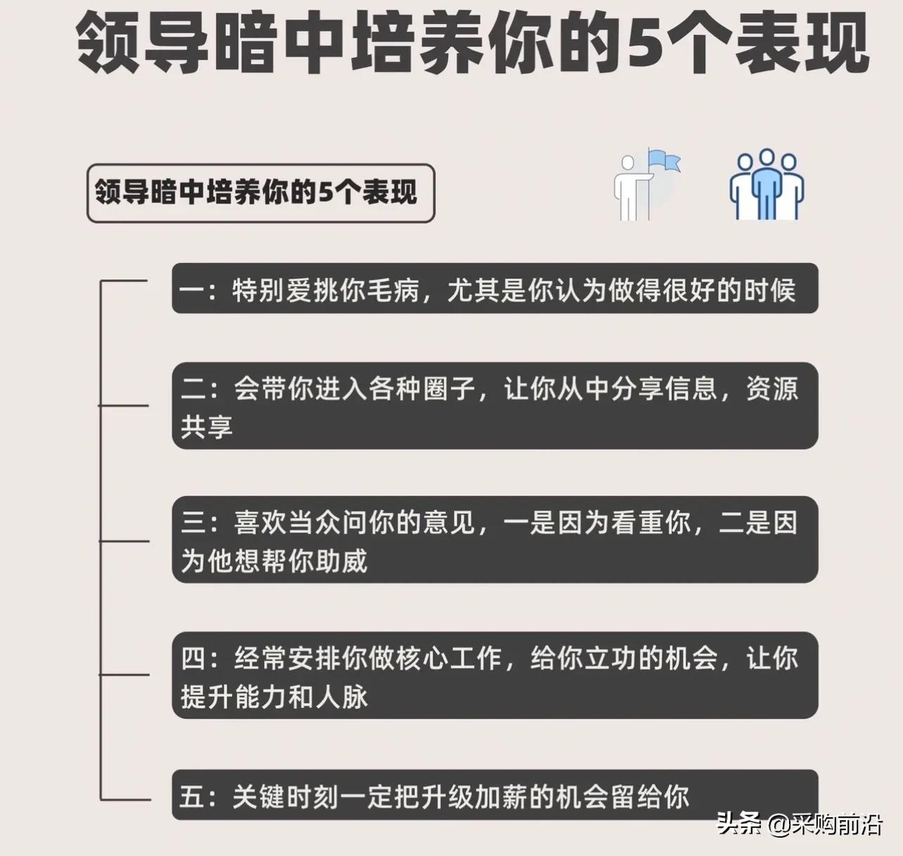 领导暗中培养你的五个表现