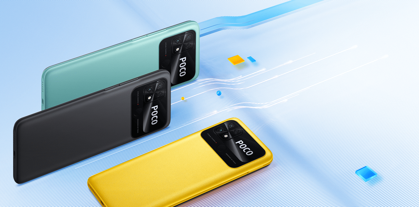 小米 Poco C40 海外发布：搭载国产瓴盛 JR510芯片、6000mAh电池