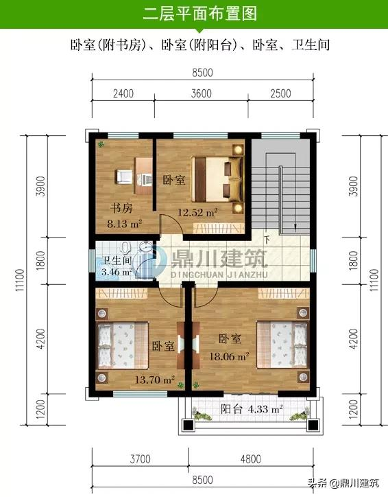 二百平米的别墅户型图图片