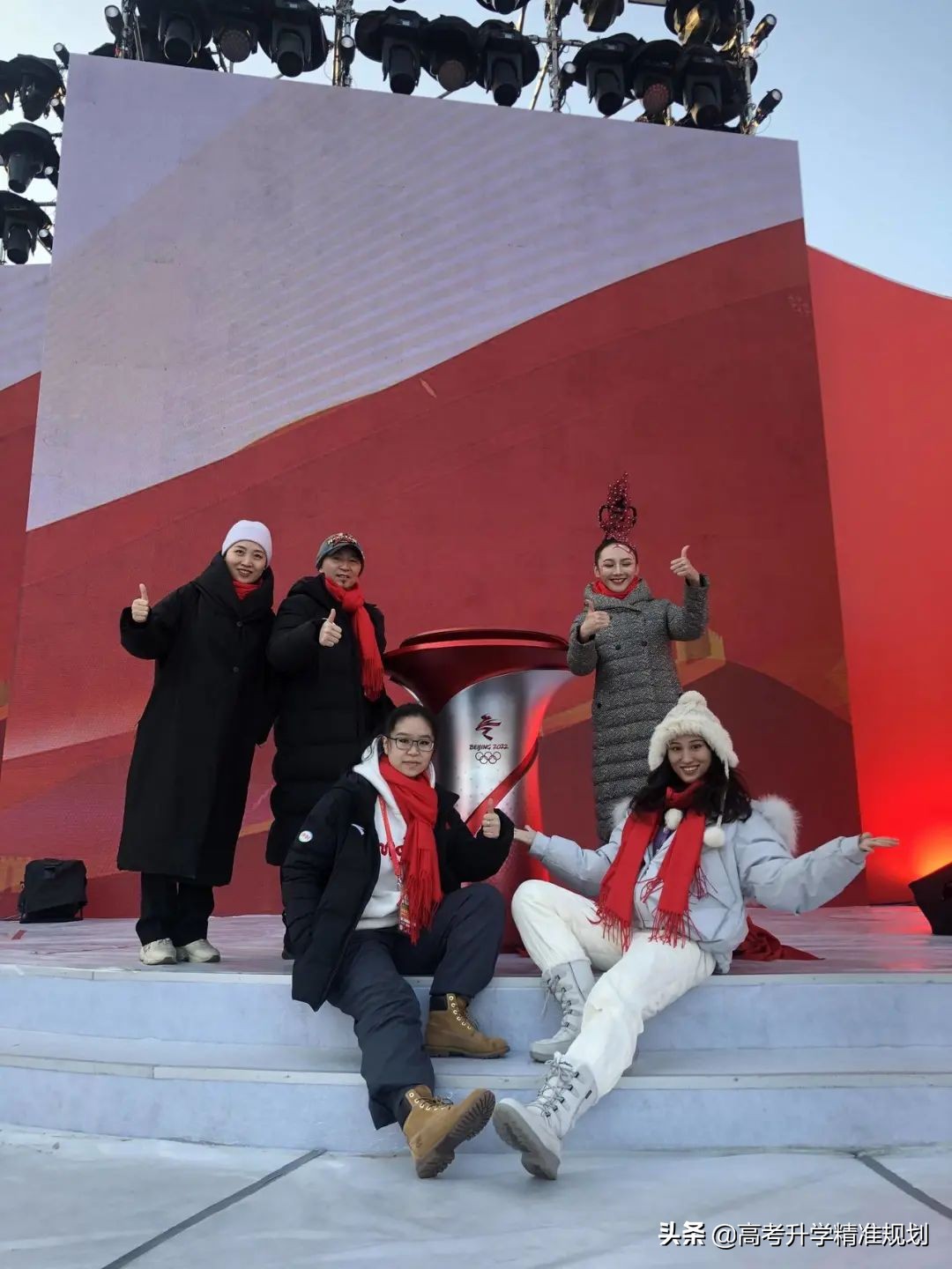 武汉理工大学4+0艺术本科学子梁袁羚江，曾在冬奥现场的故事