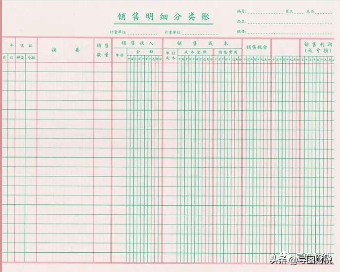 收藏：个体工商户复式账