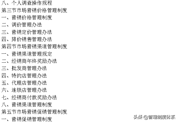 企业管理制度大全 (642页)