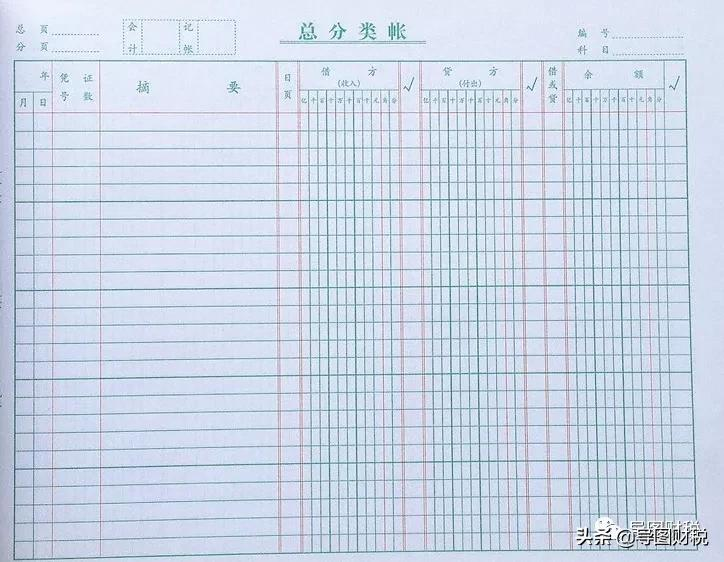 收藏：个体工商户复式账