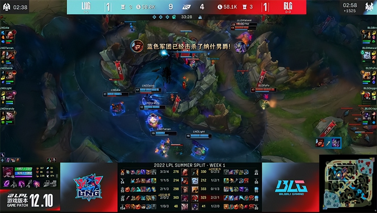 帝国2世界杯2v2(LOL-LPL：Doinb帝国指令乌鸦勇往直前，LNG鏖战三局2:1战胜BLG)