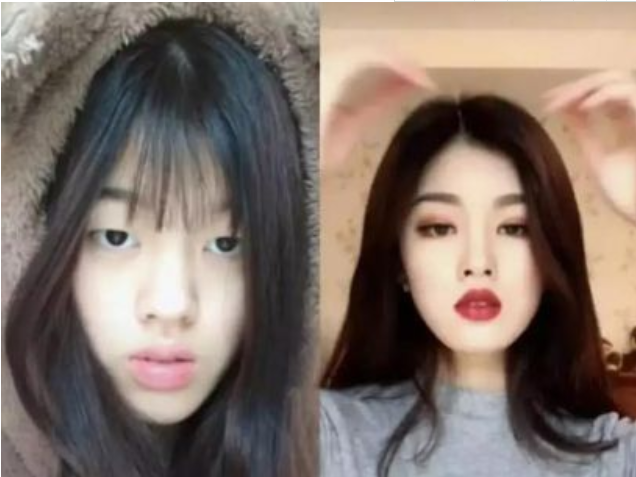 大学生化妆前后，效果堪比“整容”，网友：化完亲妈都认不出来了