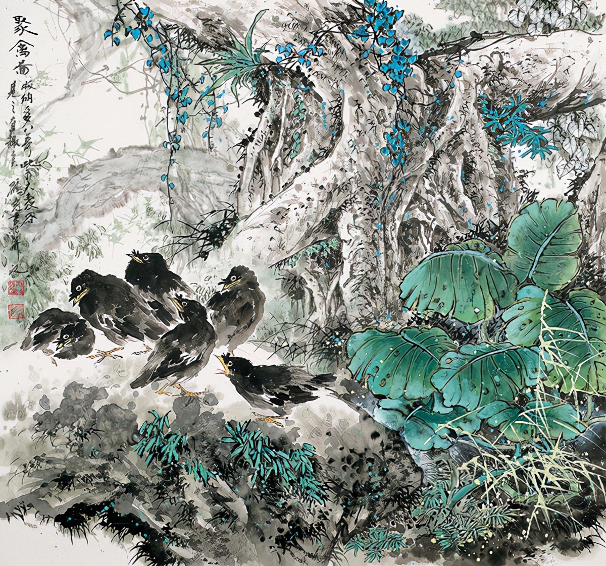 画家应鹤光作品欣赏