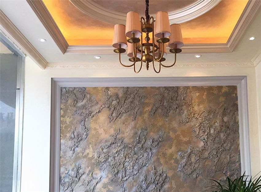 艺术漆装修效果图(墙面装饰材料)-知识分享