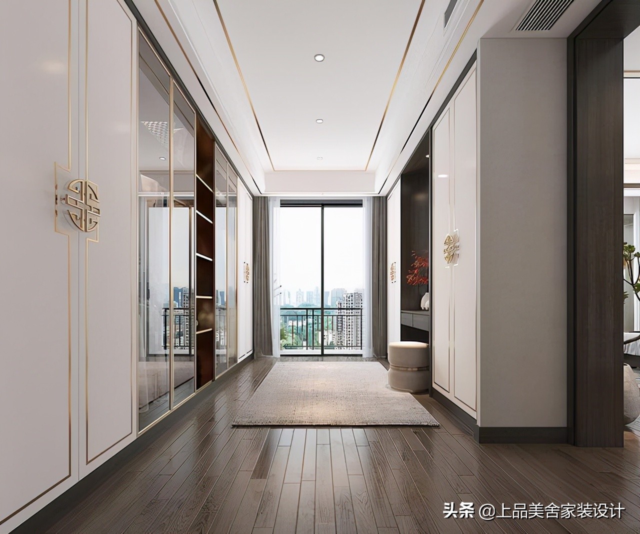 看完她家220㎡新中式装修后，感觉我家150㎡中式不香了，非常大气