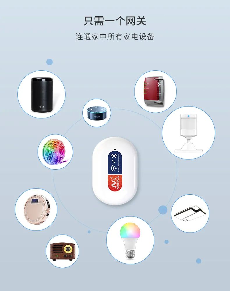 智能网关：联动家中智能设备，组建理想生活场景