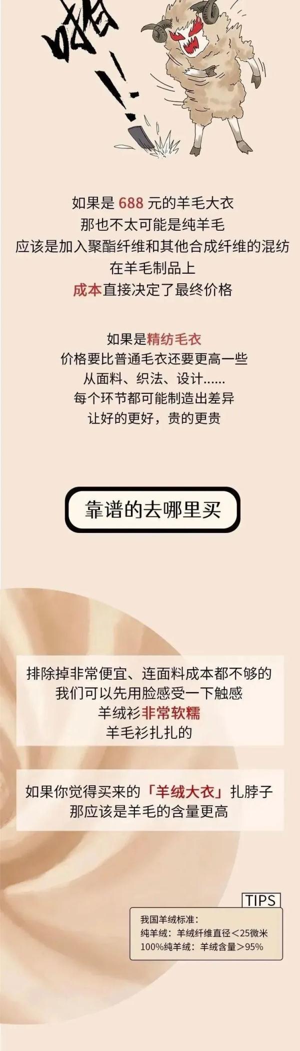 一百块和一千块的大衣有啥区别？几百块的羊绒大衣能买吗？