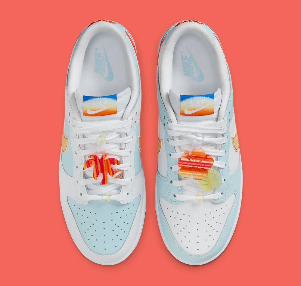 鞋带扣真可爱！Nike 推出「热带风情」系列！